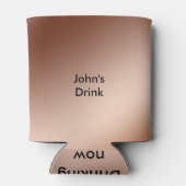 Koelbox - Peronalized Naam op de Achtergrond van h Blikjeskoeler (Achterkant)