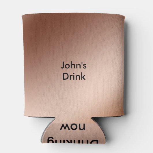 Koelbox - Peronalized Naam op de Achtergrond van h Blikjeskoeler (Achterkant)