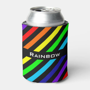 Koelbox regenboogstrips blikjeskoeler