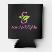 Koelbox Sarah's Delights logo Blikjeskoeler (Voorkant)