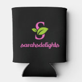 Koelbox Sarah's Delights logo Blikjeskoeler (Achterkant)