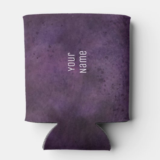 Koelbox - Summer Vibes Paars Blikjeskoeler (Achterkant)