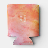 Koelbox - Summer Vibes Tangerine Blikjeskoeler (Achterkant)