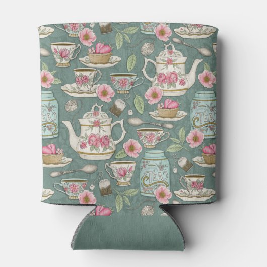 Koelbox  Tea Party Blikjeskoeler (Achterkant)