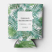 Koelbox Tropische Summer Bachelorette Party Blikjeskoeler (Voorkant)