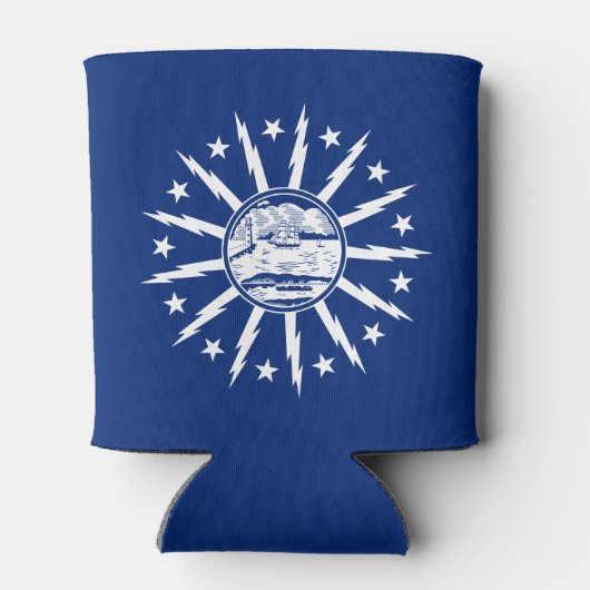 Koelbox van Buffalo, New York Blikjeskoeler (Achterkant)