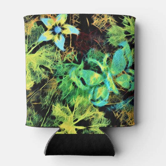 Koelbox van Butterfly en Flower Rodilius Blikjeskoeler (Achterkant)