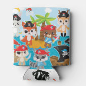 Koelbox van de "Animal Crew Party Pirate" Blikjeskoeler (Achterkant)