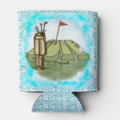 Koelbox van de golfdag blikjeskoeler (Achterkant)