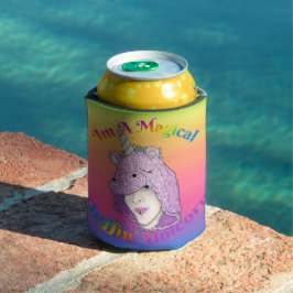 Koelbox van de Unicorn van de Magical Fluffin Blikjeskoeler
