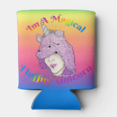 Koelbox van de Unicorn van de Magical Fluffin Blikjeskoeler (Achterkant)