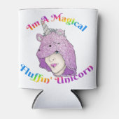 Koelbox van de Unicorn van de Magical Fluffin Blikjeskoeler (Voorkant)