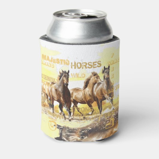 Koelbox van grote paarden blikjeskoeler (Blikje Achterkant)