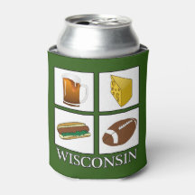 Koelbox van het Football Wisconsin Beer Cheese