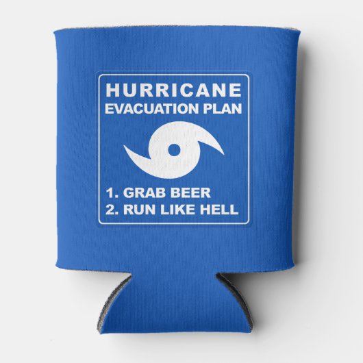 Koelbox van het orkaanevacuatieplan blikjeskoeler (Voorkant)