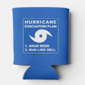 Koelbox van het orkaanevacuatieplan blikjeskoeler (Achterkant)