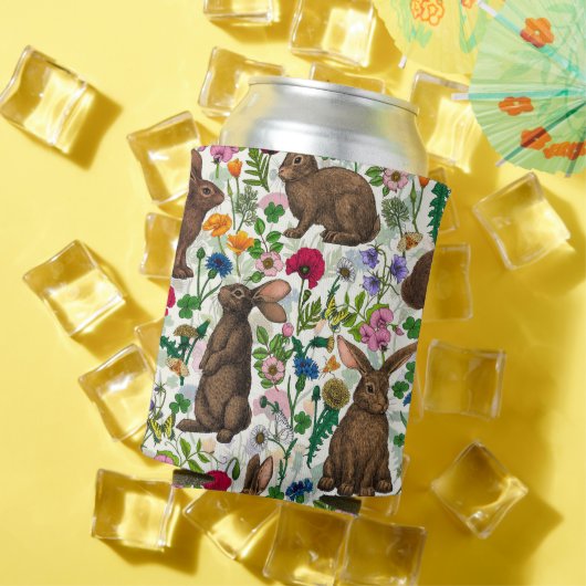 Koelbox van konijnen en bossen blikjeskoeler (Insitu Zomer)