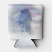 Koelbox van patriottische paarden blikjeskoeler (Voorkant)