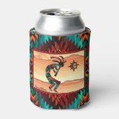 Koelbox van Southwest Kokopelli Blikjeskoeler (Blikje Voorkant)