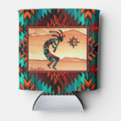 Koelbox van Southwest Kokopelli Blikjeskoeler (Voorkant)