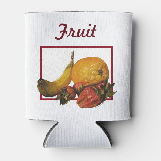 Koelbox van vruchten blikjeskoeler (Voorkant)