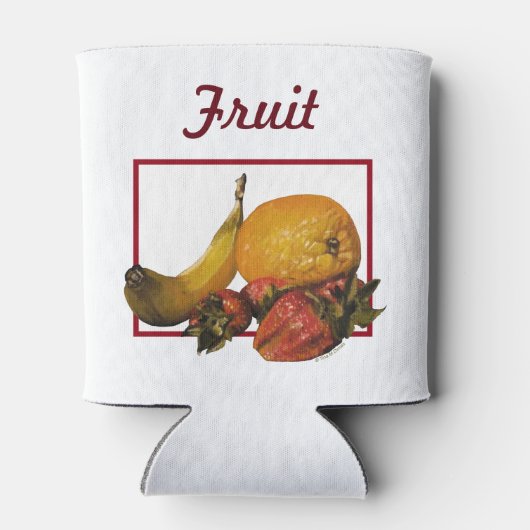 Koelbox van vruchten blikjeskoeler (Achterkant)