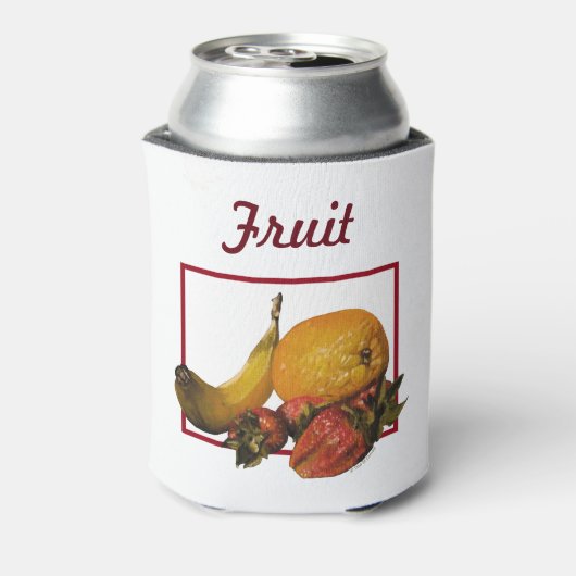 Koelbox van vruchten blikjeskoeler (Blikje Achterkant)