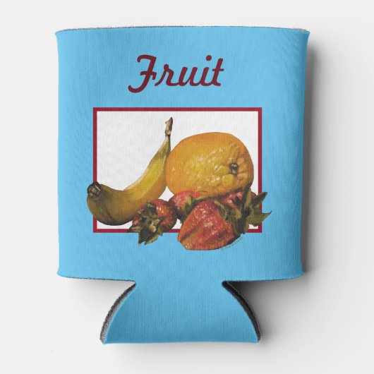 Koelbox van vruchten blikjeskoeler (Voorkant)