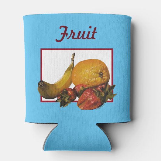 Koelbox van vruchten blikjeskoeler (Achterkant)