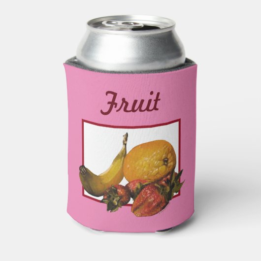 Koelbox van vruchten blikjeskoeler (Blikje Achterkant)