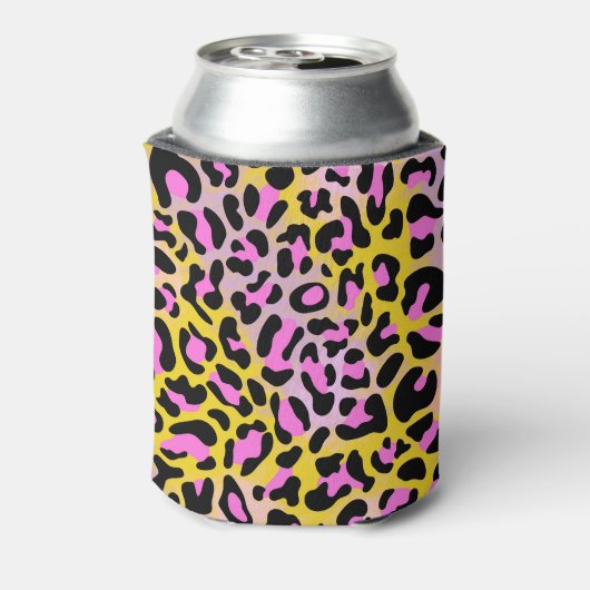 Koelbox voor afdrukken van luipaard blikjeskoeler (Blikje Achterkant)