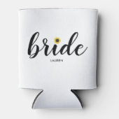 Koelbox voor gepersonaliseerde zonnebloempitten blikjeskoeler (Voorkant)