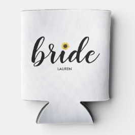 Koelbox voor gepersonaliseerde zonnebloempitten blikjeskoeler