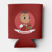 Koelbox voor kerstbaby blikjeskoeler (Voorkant)