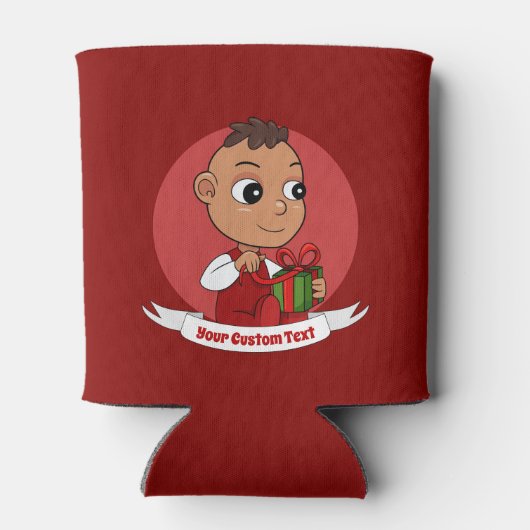 Koelbox voor kerstbaby blikjeskoeler (Achterkant)