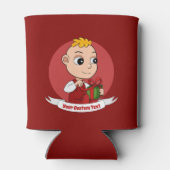 Koelbox voor kerstbaby blikjeskoeler (Achterkant)