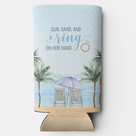 Koelbox voor persoonlijke weduwen seltzer blikjeskoeler (Achterkant)