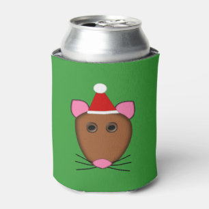 Koelbox voor prettige kerstmuis blikjeskoeler