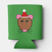 Koelbox voor prettige kerstmuis blikjeskoeler (Achterkant)