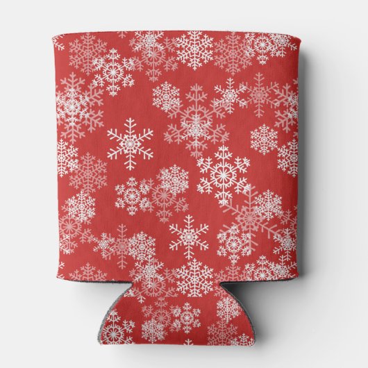 Koelbox voor vakantiewintervlokken blikjeskoeler (Achterkant)