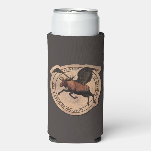 Koelbox voor vliegend Moose Aviation Patch Seltzer Blikjeskoeler (Seltzer Voorkant)