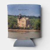 Koelbox vuurtoren van Saugerties Blikjeskoeler (Achterkant)