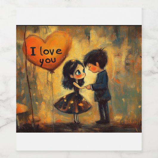 Koelbox Wijn Etiket (Enkel label)