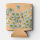 Koelbox zomertijd kleurrijke bloemen blikjeskoeler (Achterkant)