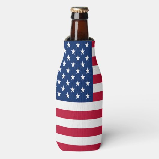 Koelboxxen/Amerikaanse vlag Flesjeskoeler (Fles Voorkant)