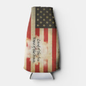 Koelboxxen/Amerikaanse vlag/Land van de Vrij Flesjeskoeler (Voorkant)