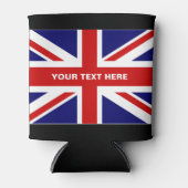 Koelboxxen onder de vlag van British Union Jack |  Blikjeskoeler (Voorkant)