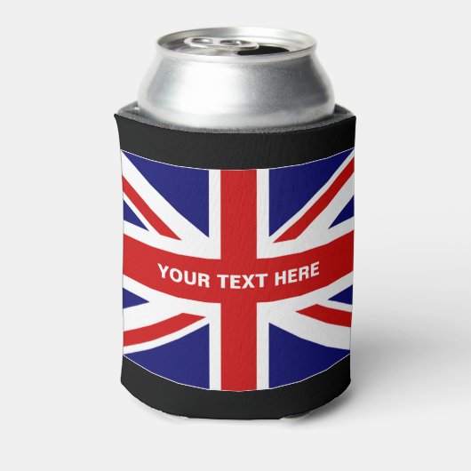 Koelboxxen onder de vlag van British Union Jack | Blikjeskoeler (Blikje Achterkant)