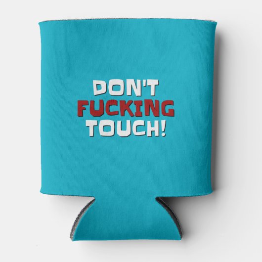 Koelboxxen raken mijn Drinken niet aan Blikjeskoeler (Voorkant)