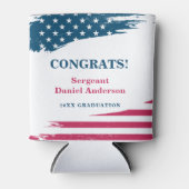 Koelboxxen van de American Flag Graduation Party Blikjeskoeler (Voorkant)